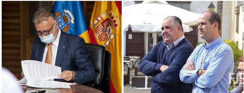 Torres (i) y Martel y Suárez (d)/TA.